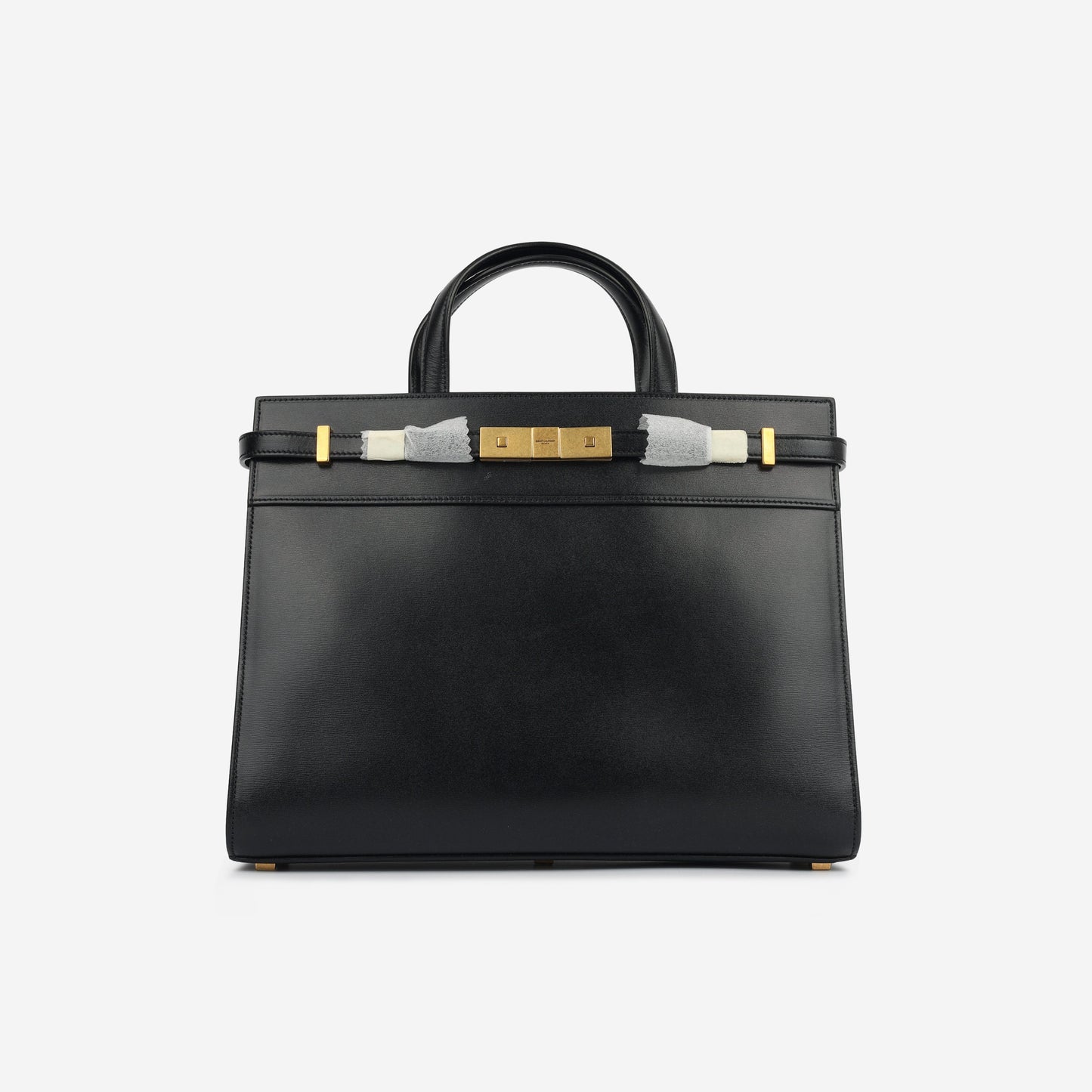 Saint Laurent Small Manhattan Shopper - Black Calfskin