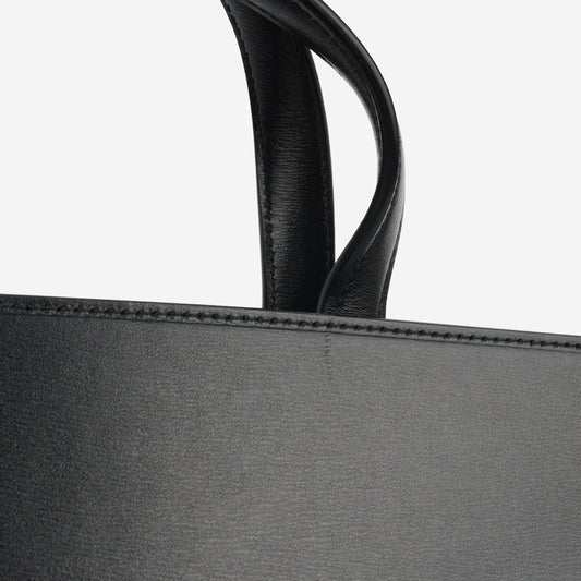 Saint Laurent Small Manhattan Shopper - Black Calfskin