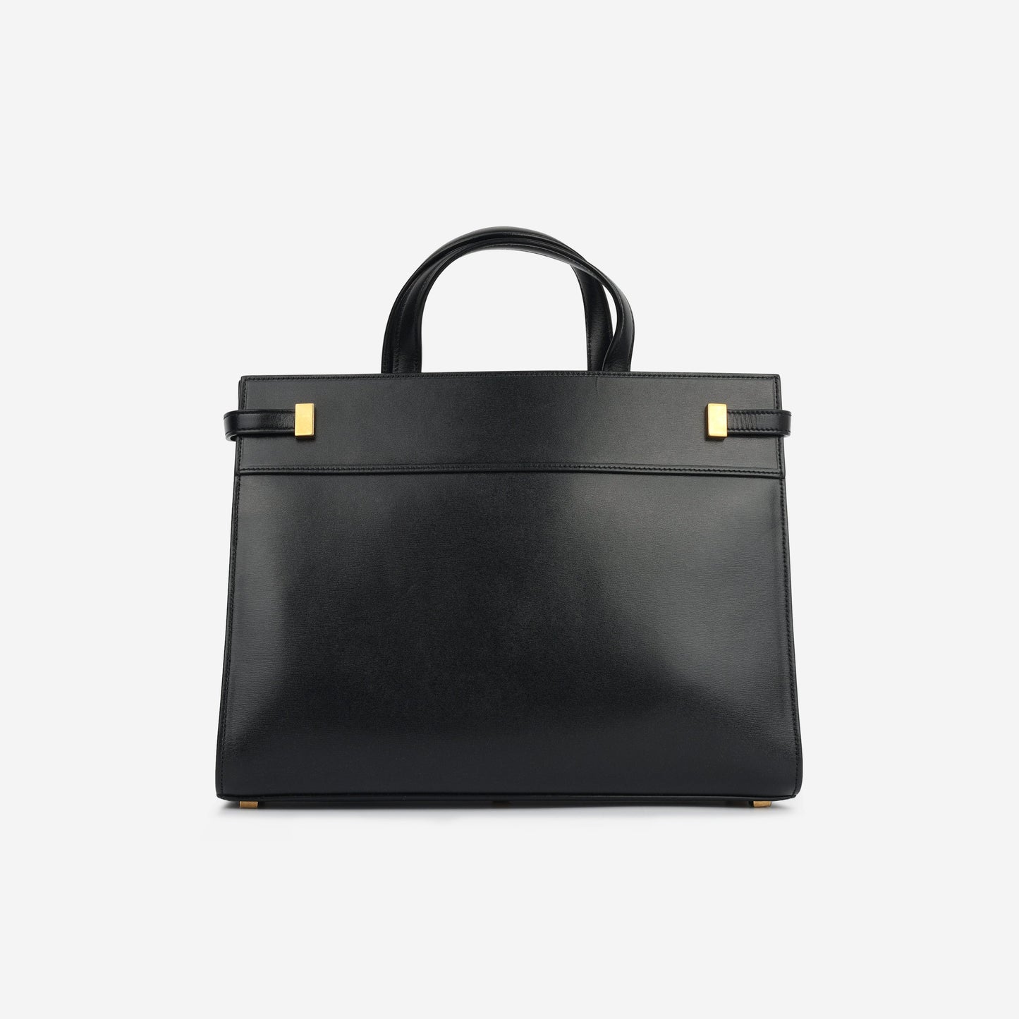 Saint Laurent Small Manhattan Shopper - Black Calfskin