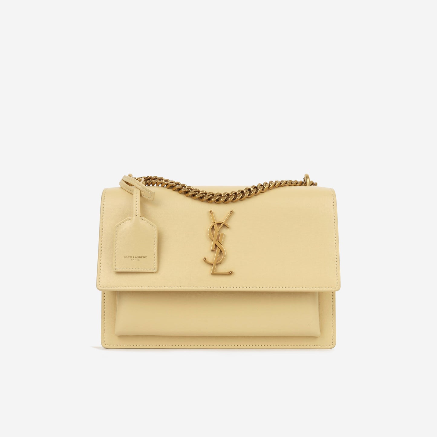 Saint Laurent Medium Sunset - Cream Egg