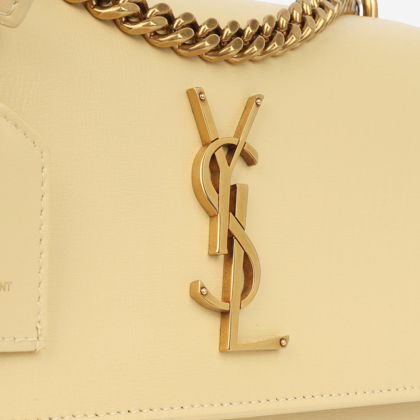 Saint Laurent Medium Sunset - Cream Egg