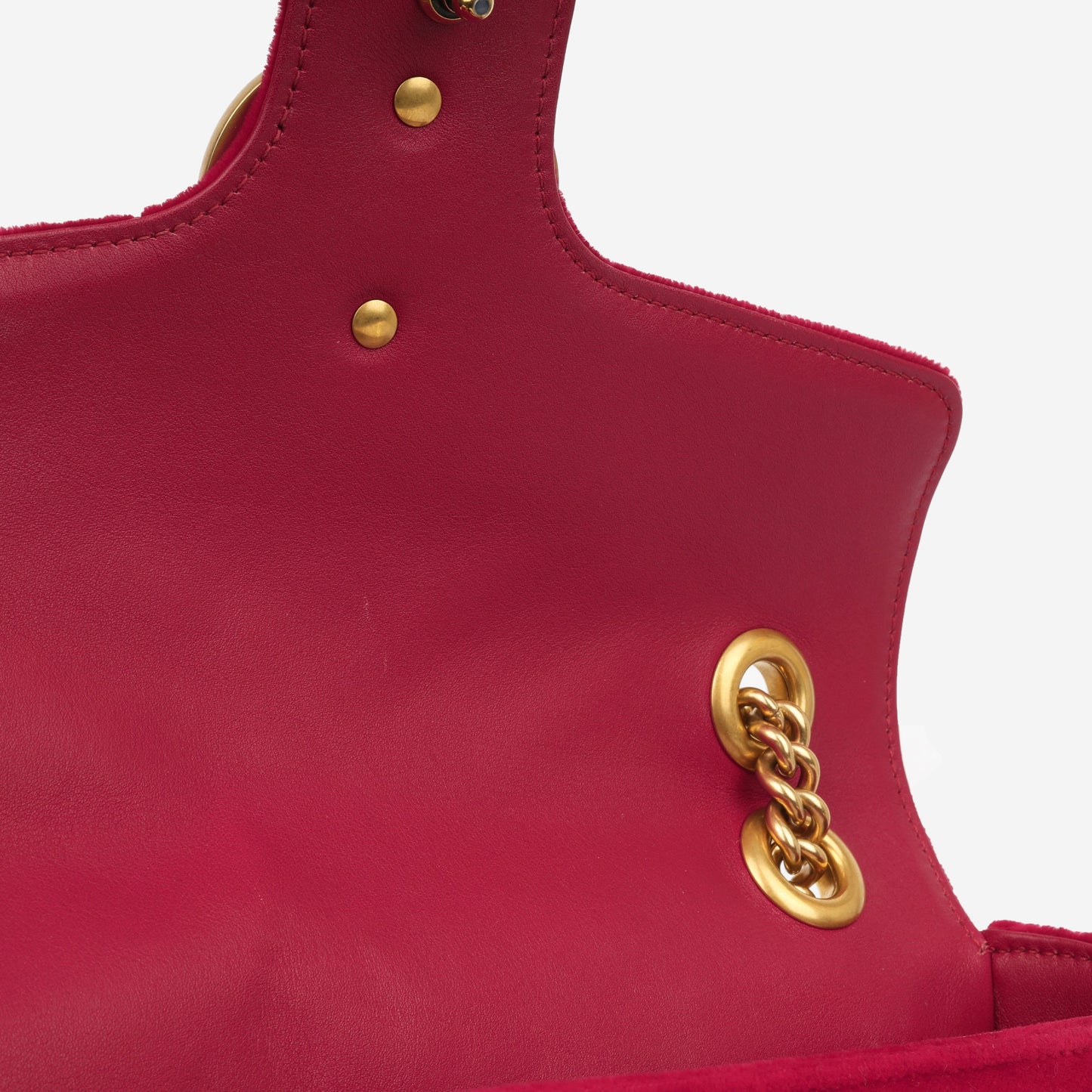 Gucci Small Marmont Bag - Red