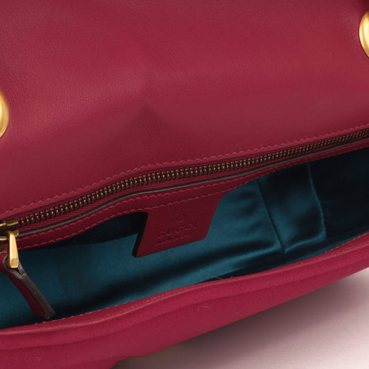 Gucci Small Marmont Bag - Red