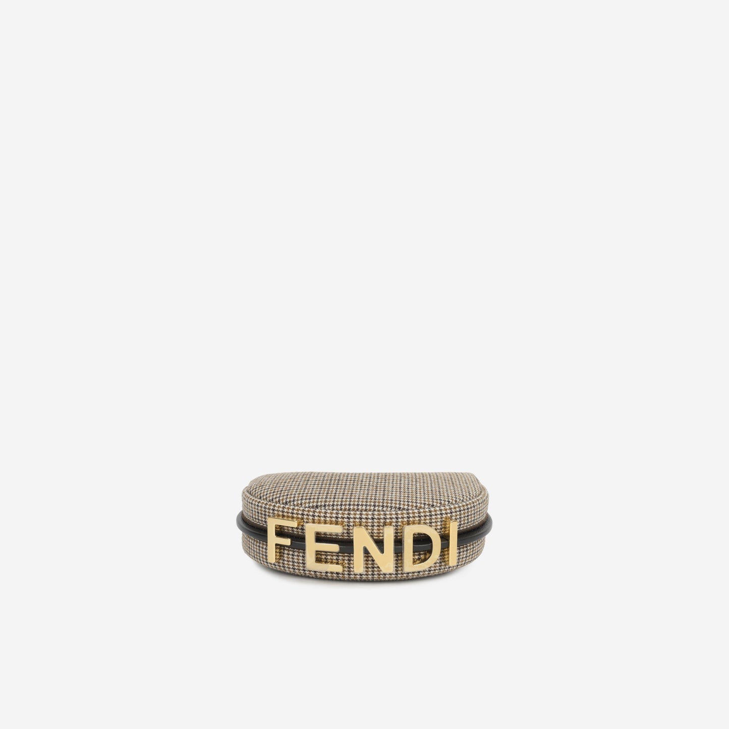 Fendi Nano Fendigraphy - Houndstooth Wool