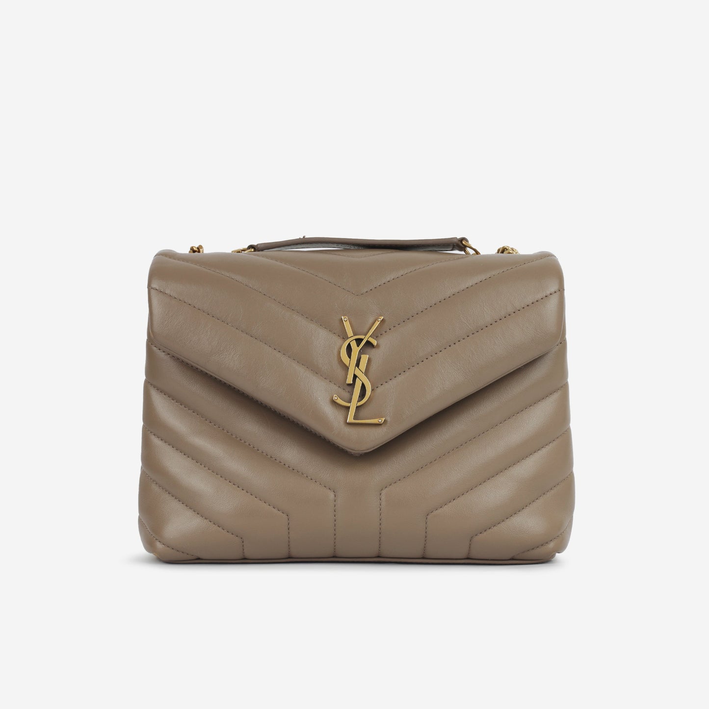 Saint Laurent Small Lou Lou - Beige