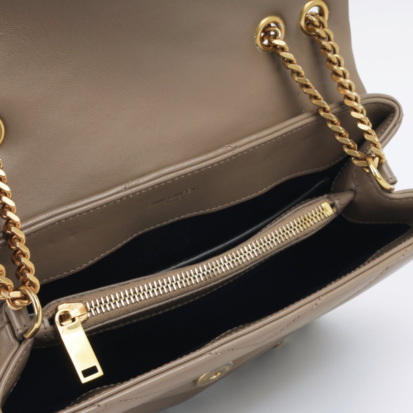 Saint Laurent Small Lou Lou - Beige