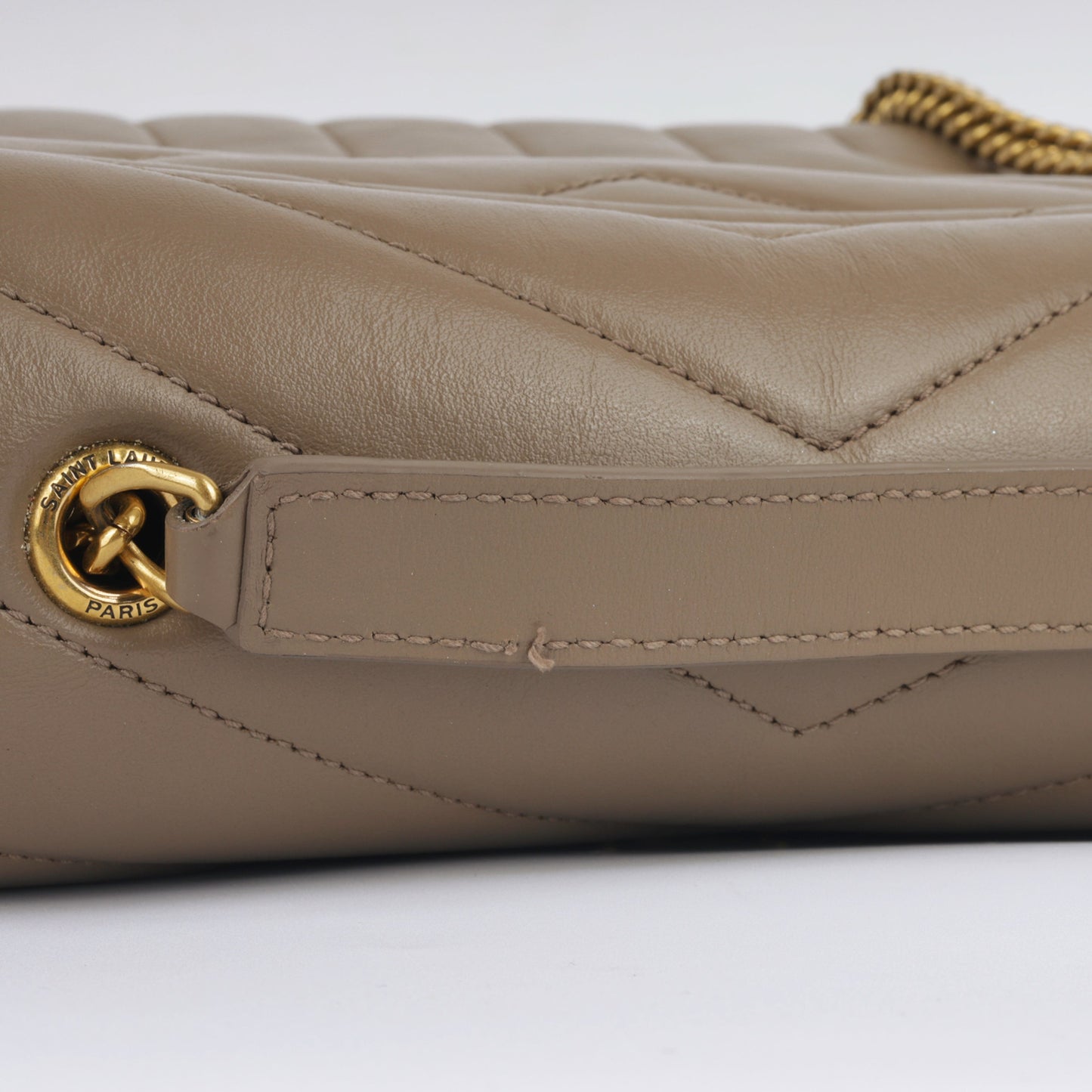 Saint Laurent Small Lou Lou - Beige
