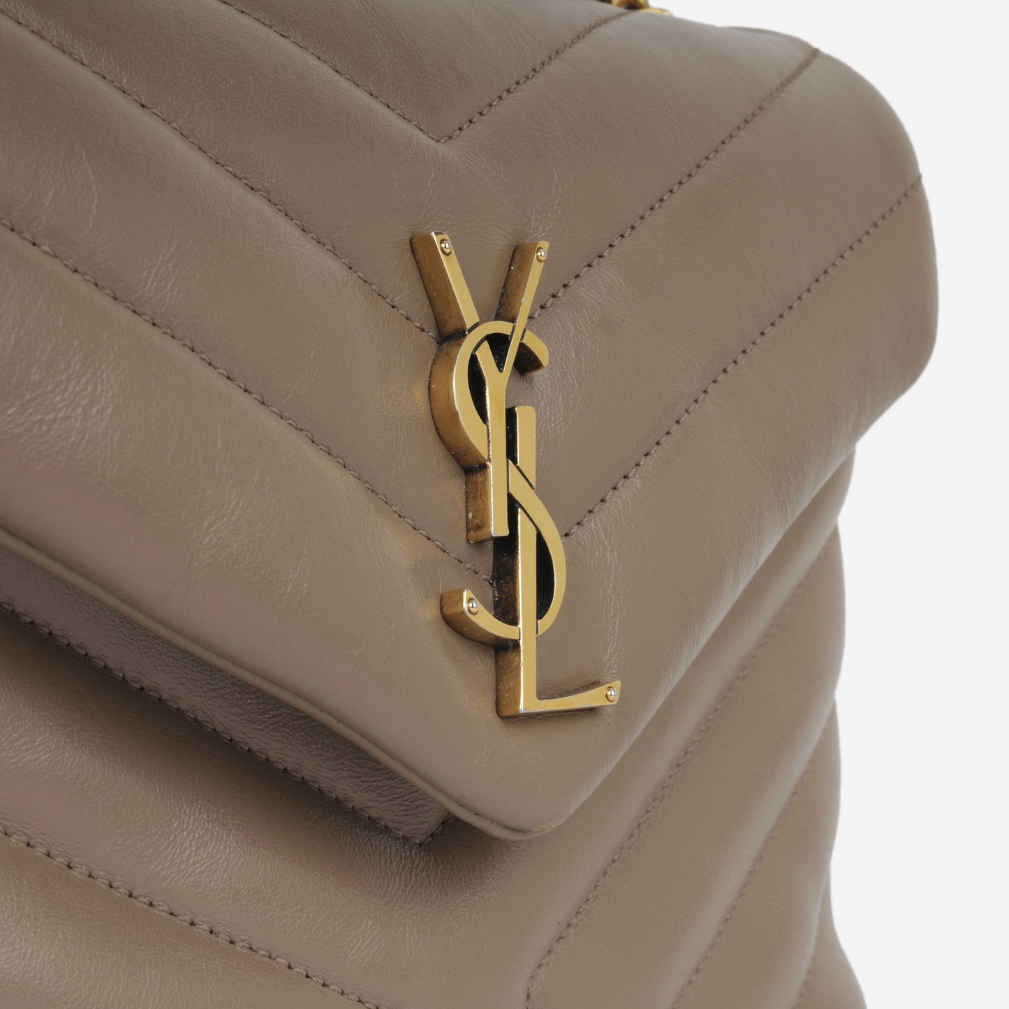 Saint Laurent Small Lou Lou - Beige
