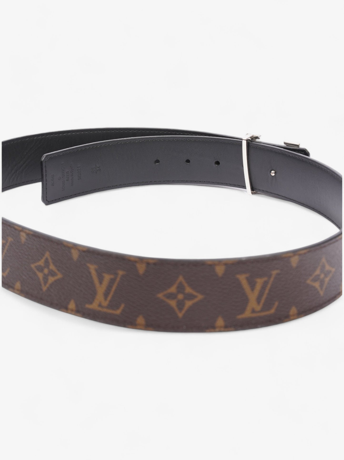 Louis Vuitton LV Initiales Reversible Belt Monogram Coated Canvas 85cm / 34"