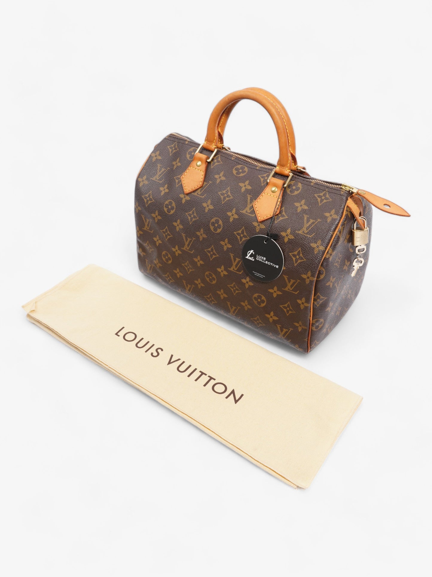 Louis Vuitton Speedy 30 Monogram Coated Canvas