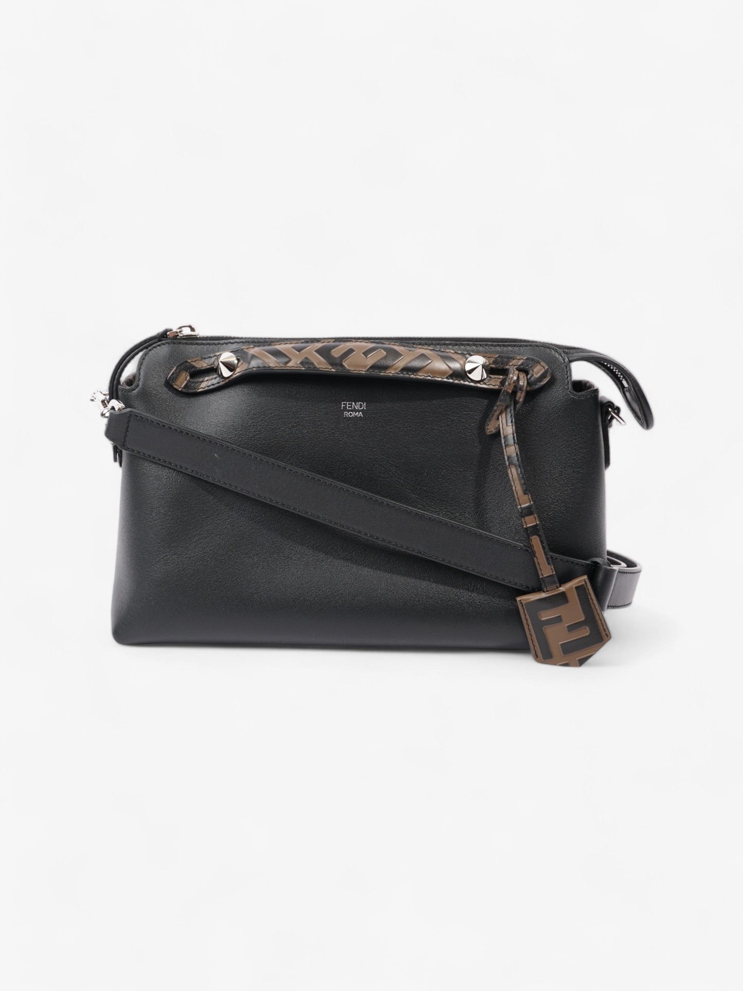 Fendi By The Way Black Leather Medium