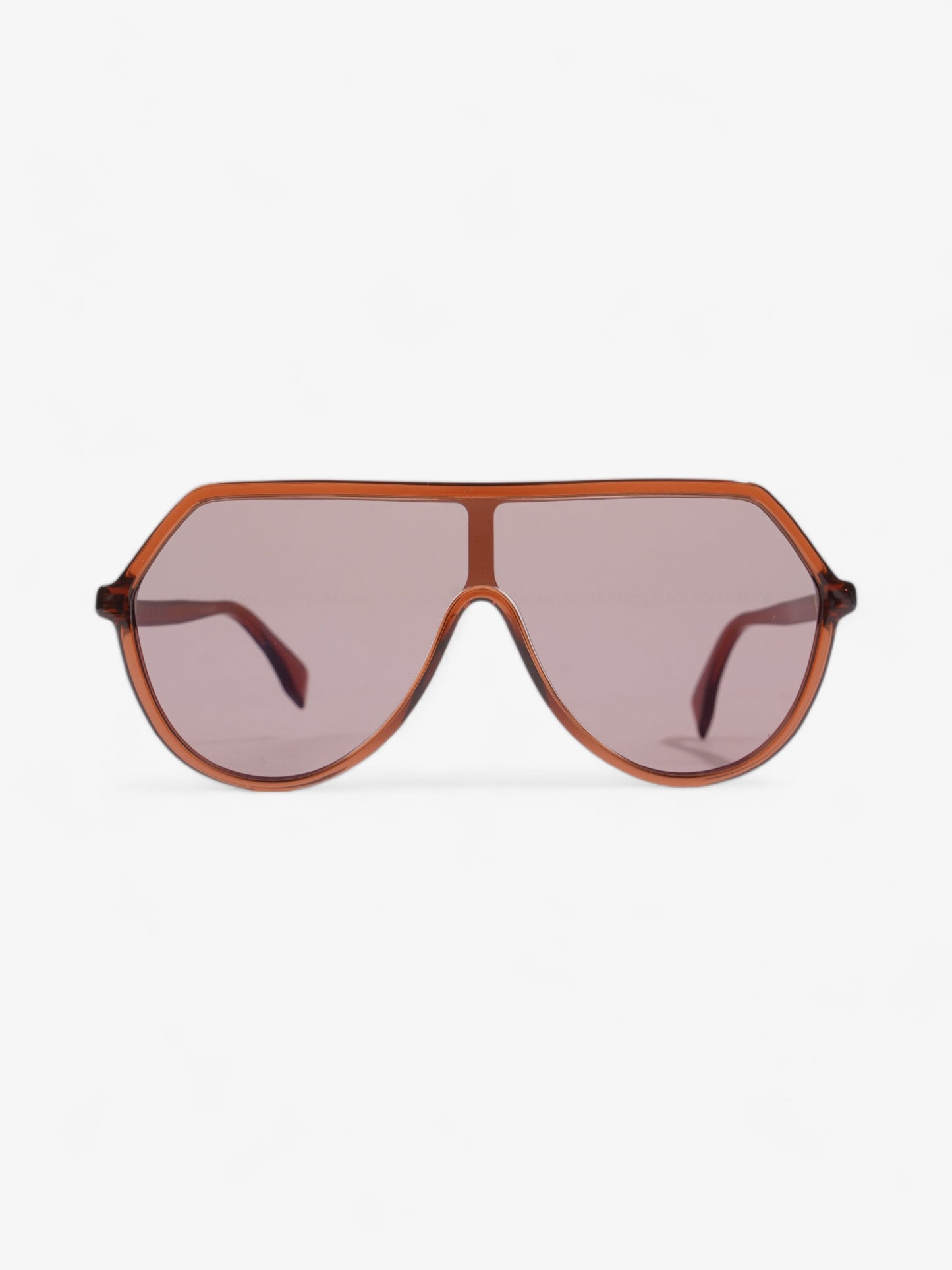 Fendi Fendi Roma Amor Sunglasses Brown Acetate 140mm