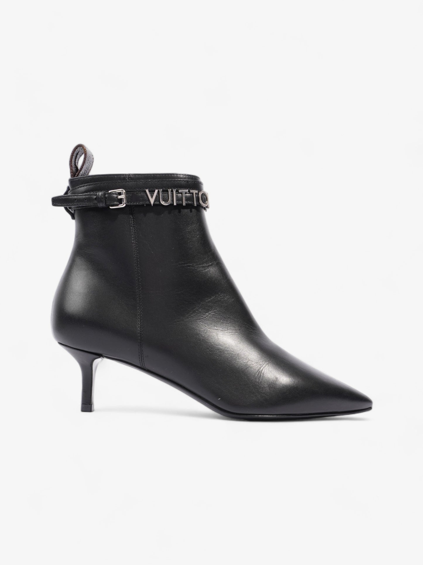 Louis Vuitton Call Back Ankle Boot 50 Black / Brown Monogram Leather EU 36 UK 3