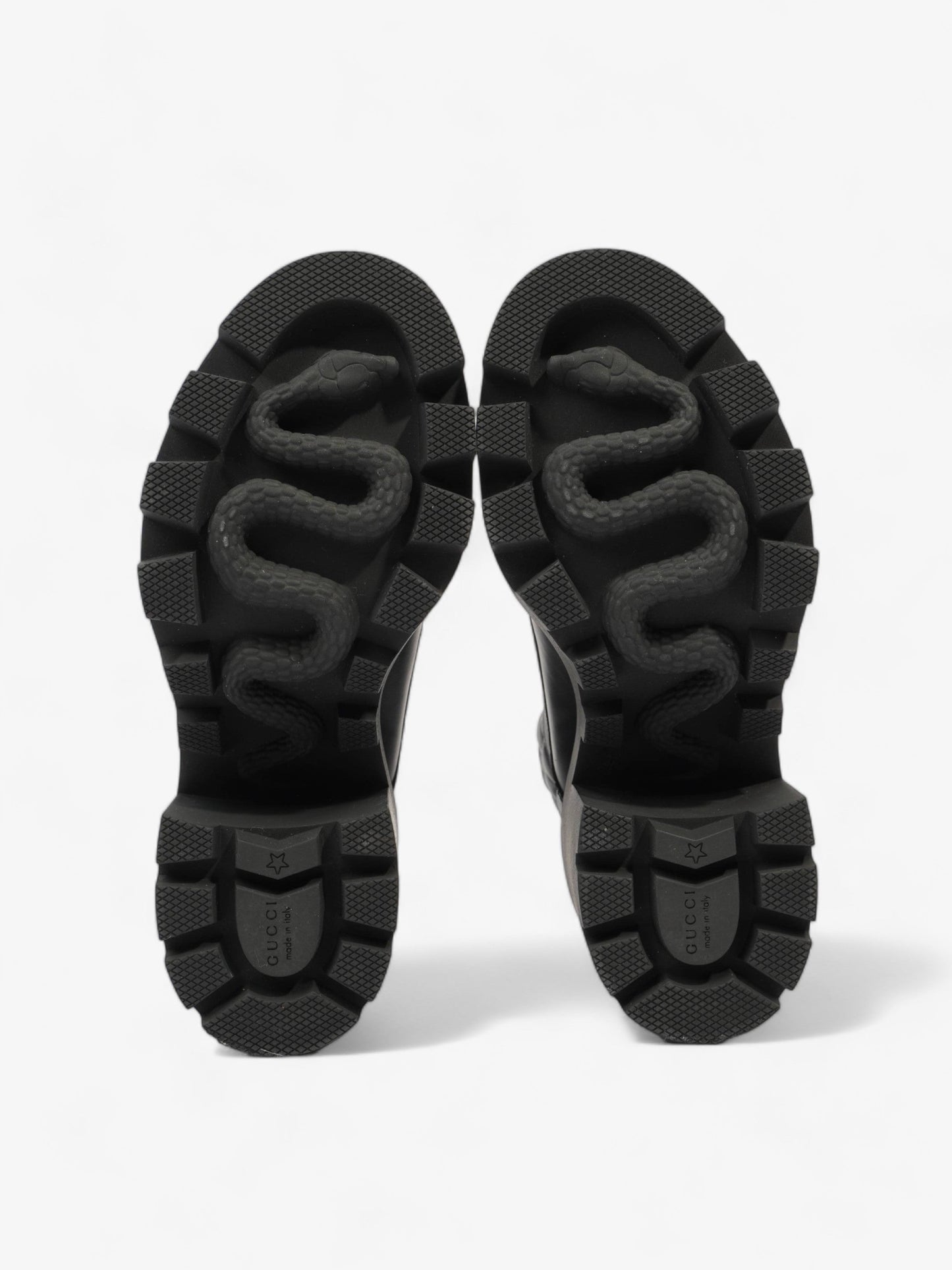Gucci Trip GG Boots 90 Black / Black Monogram Leather EU 37 UK 4