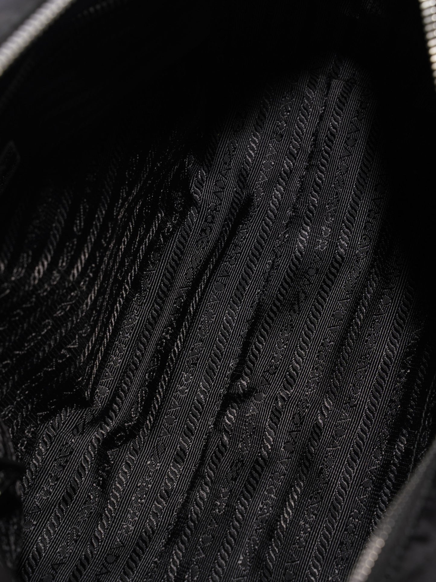 Prada Quilted Tessuto Impuntu Black Nylon