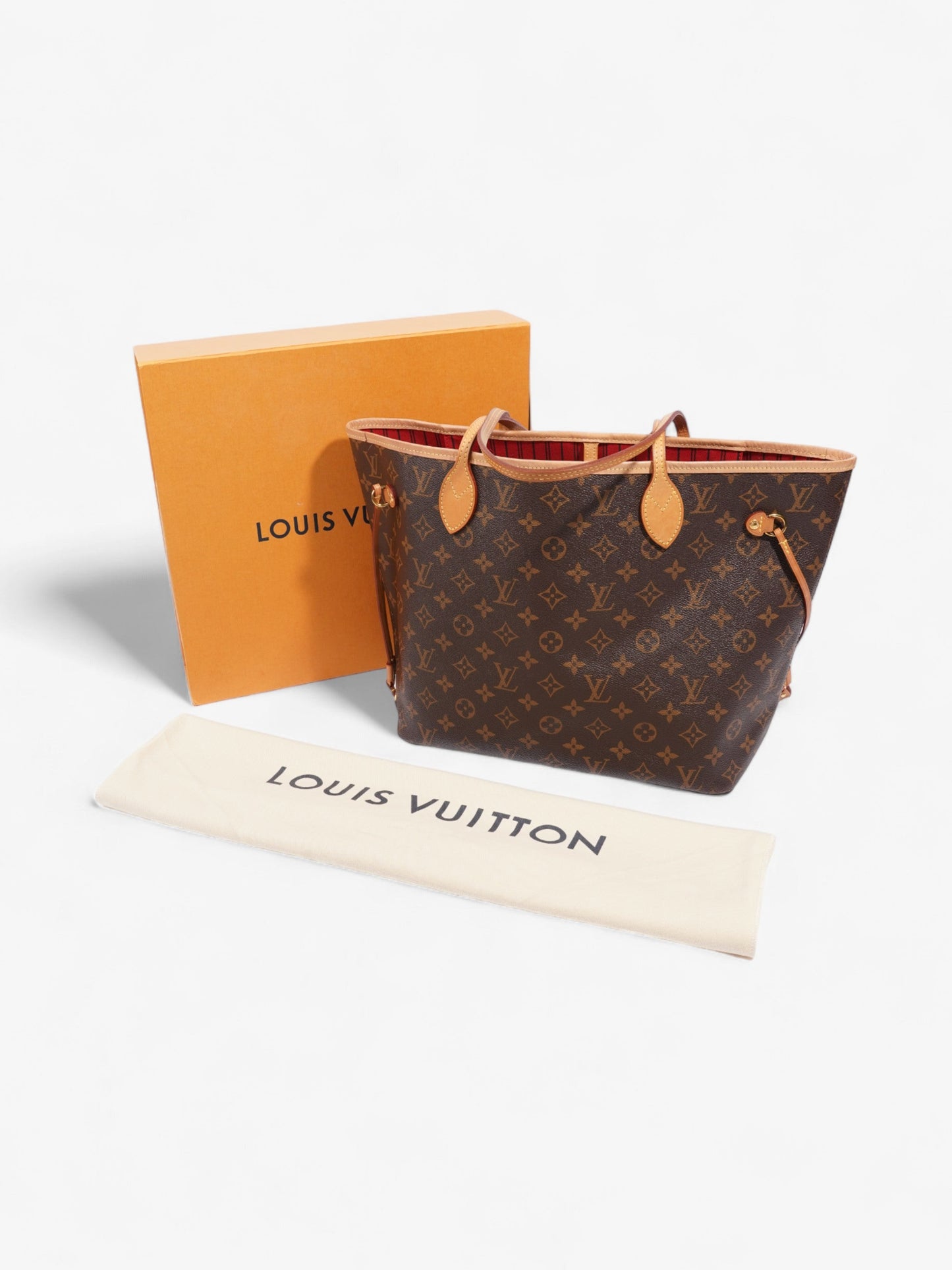 Louis Vuitton Neverfull Monogram Coated Canvas MM