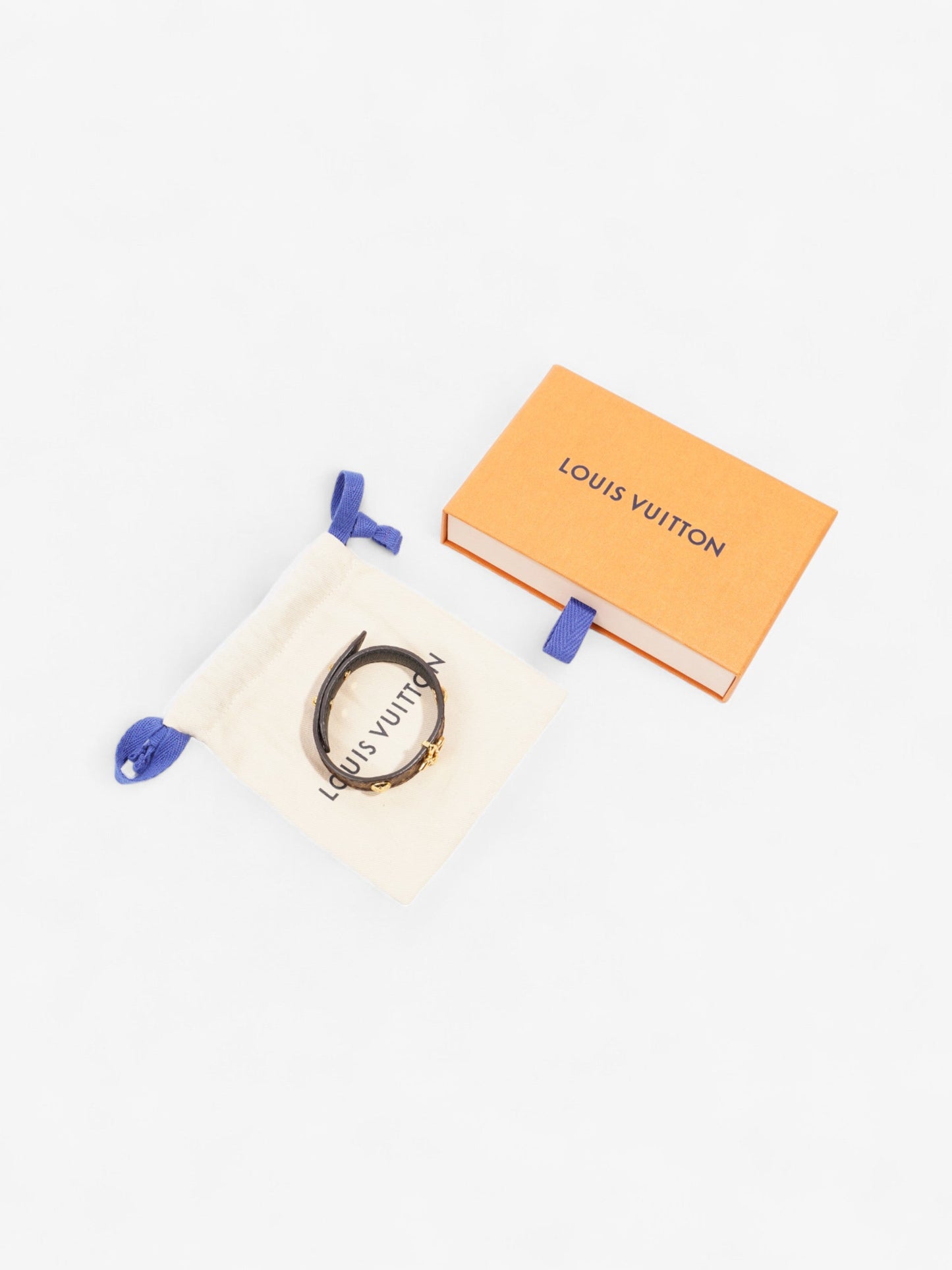 Louis Vuitton Blooming Bracelet Monogram / Gold Coated Canvas