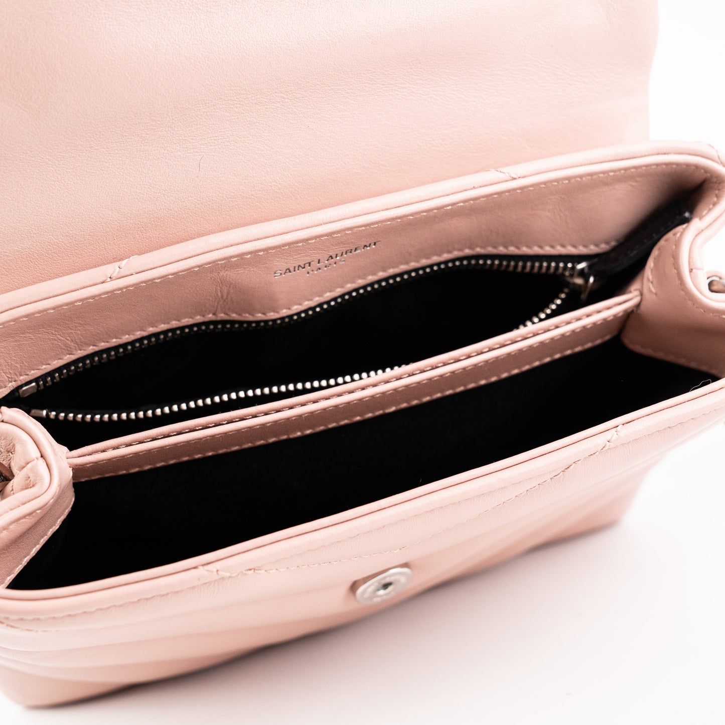 Saint Laurent Toy Lou Lou Pink Crossbody Bag