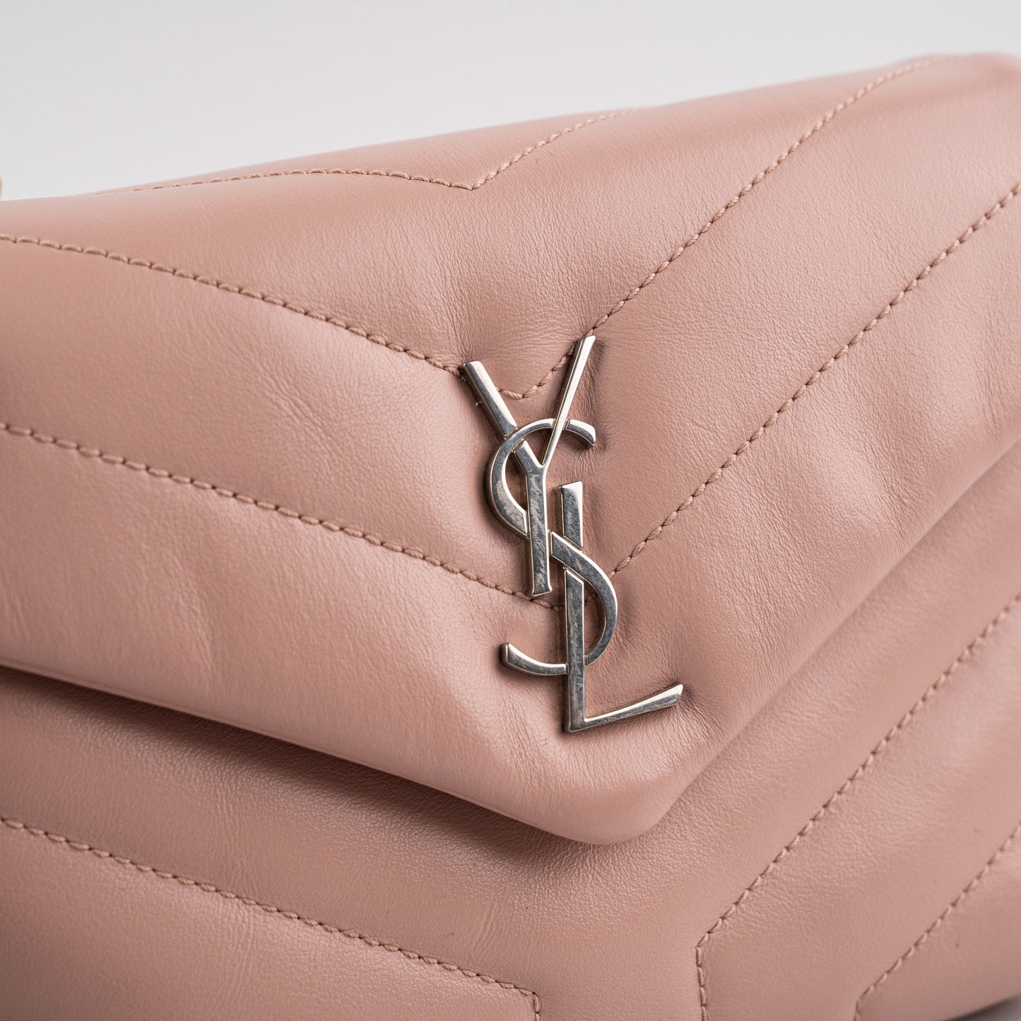 Saint Laurent Toy Lou Lou Pink Crossbody Bag