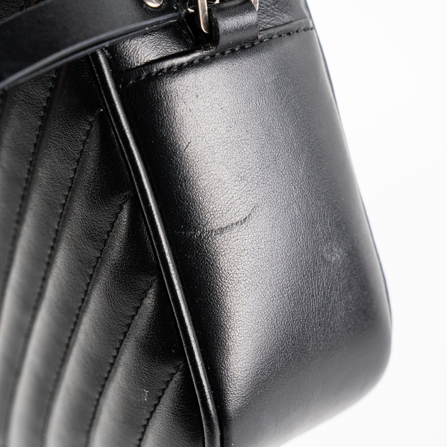 Saint Laurent Black Lou Camera Bag