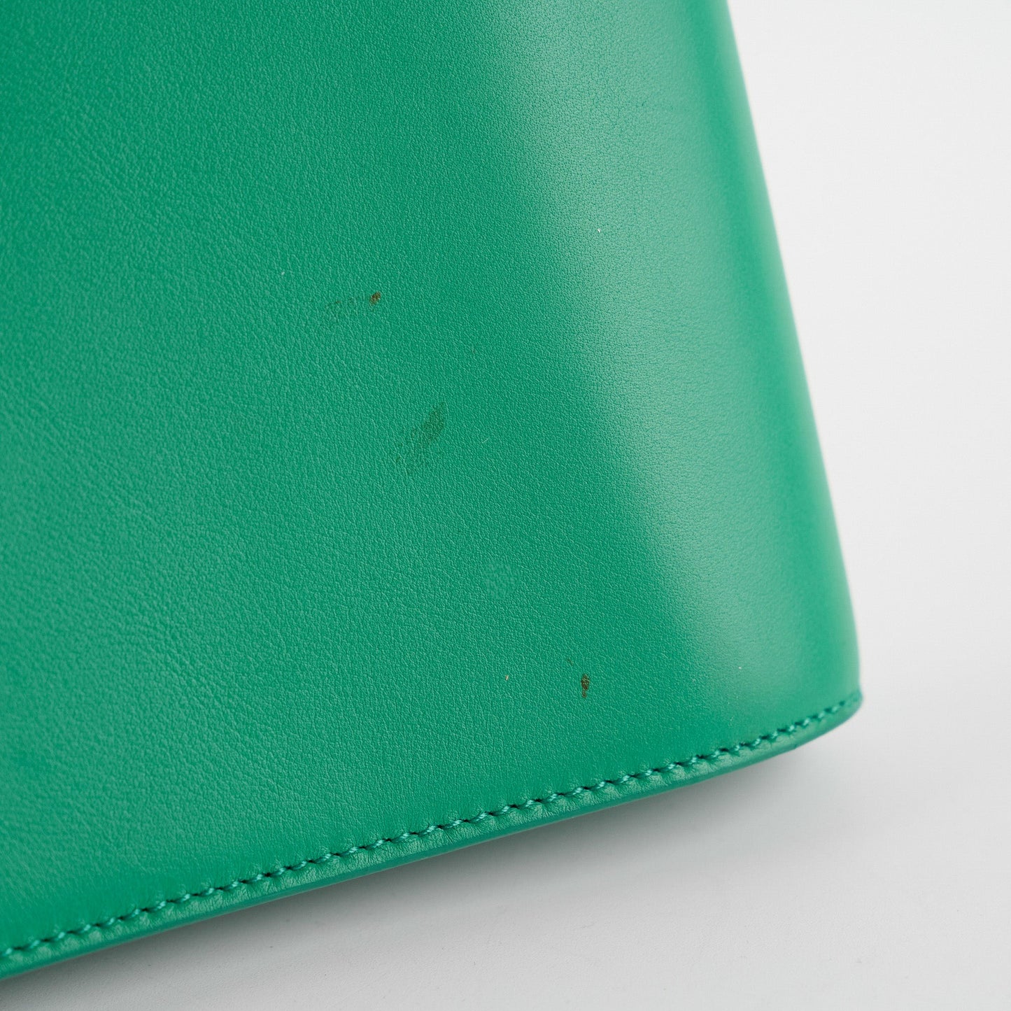 Saint Laurent Y Clutch Green