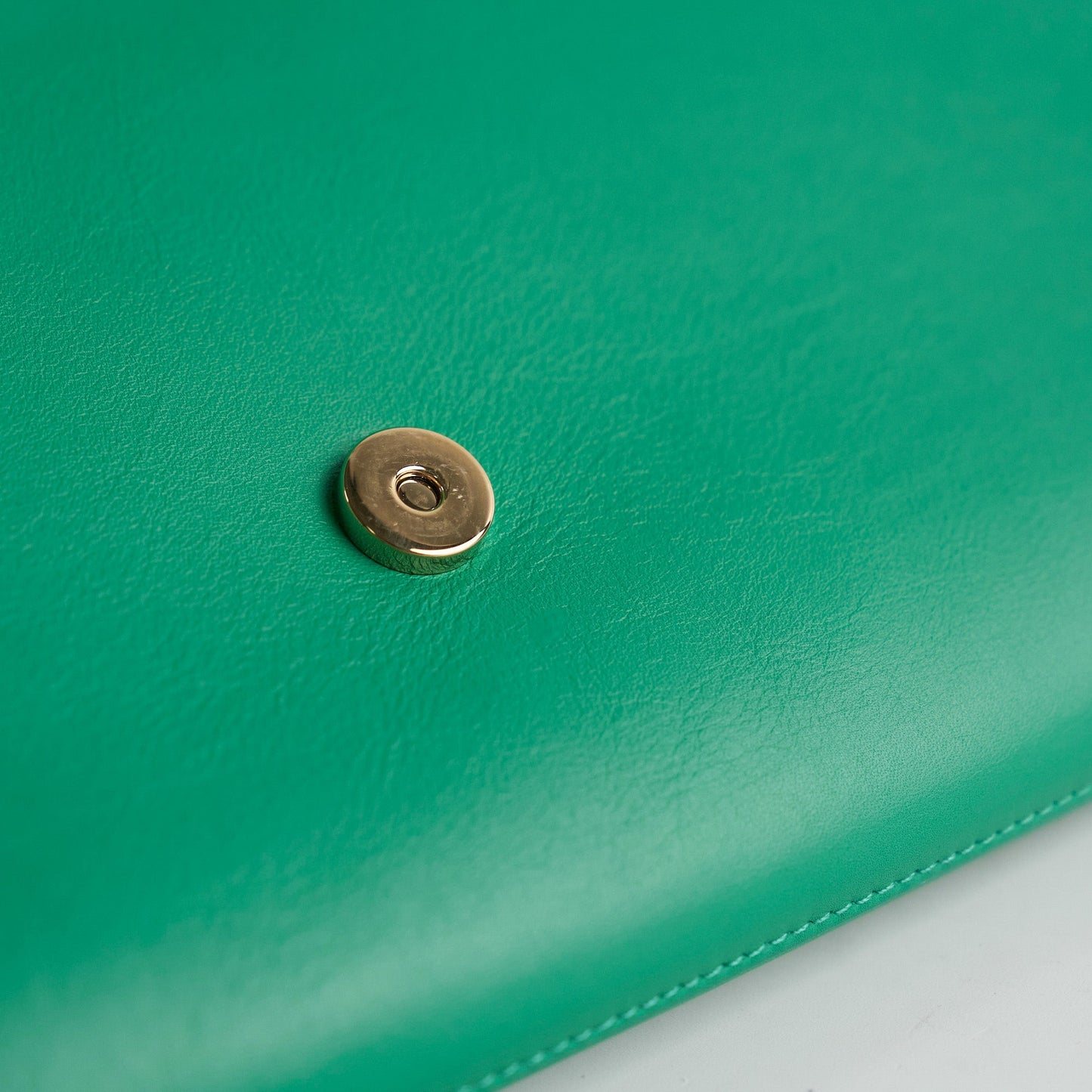 Saint Laurent Y Clutch Green