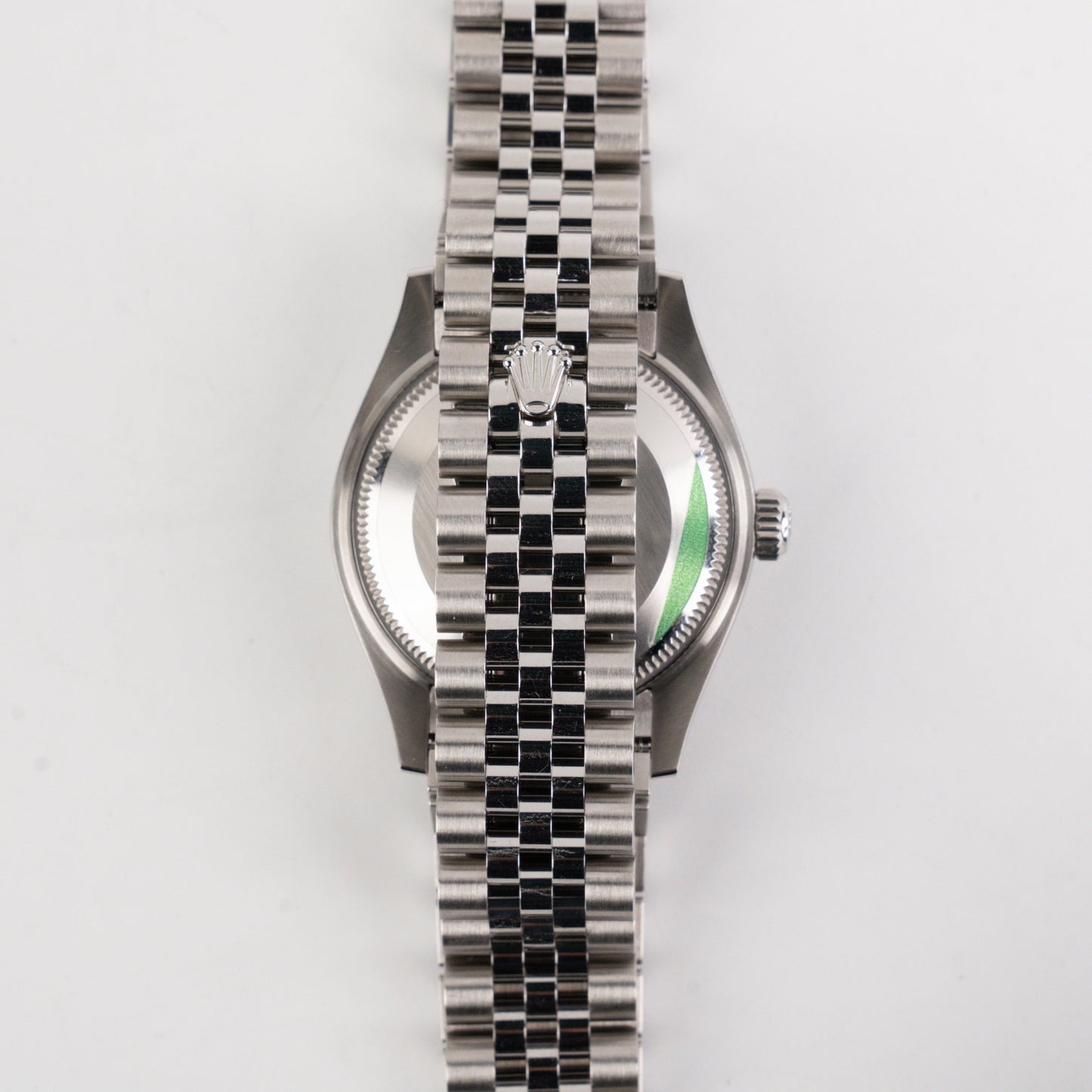 Rolex Date Just 31MM Mint Green Watch