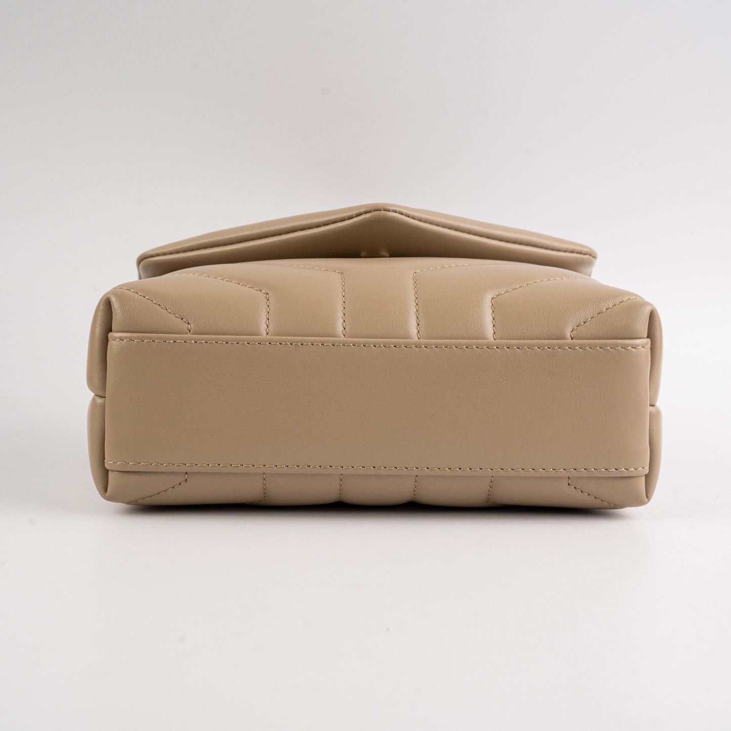 Saint Laurent Loulou Toy Dark Beige