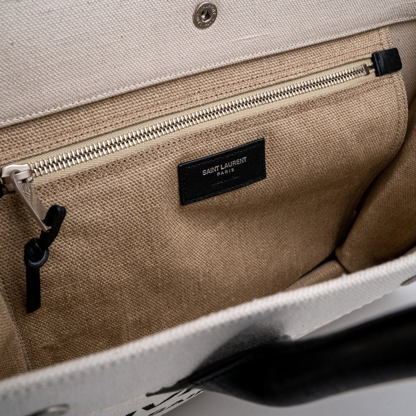 Saint Laurent Rive Gauche Beige