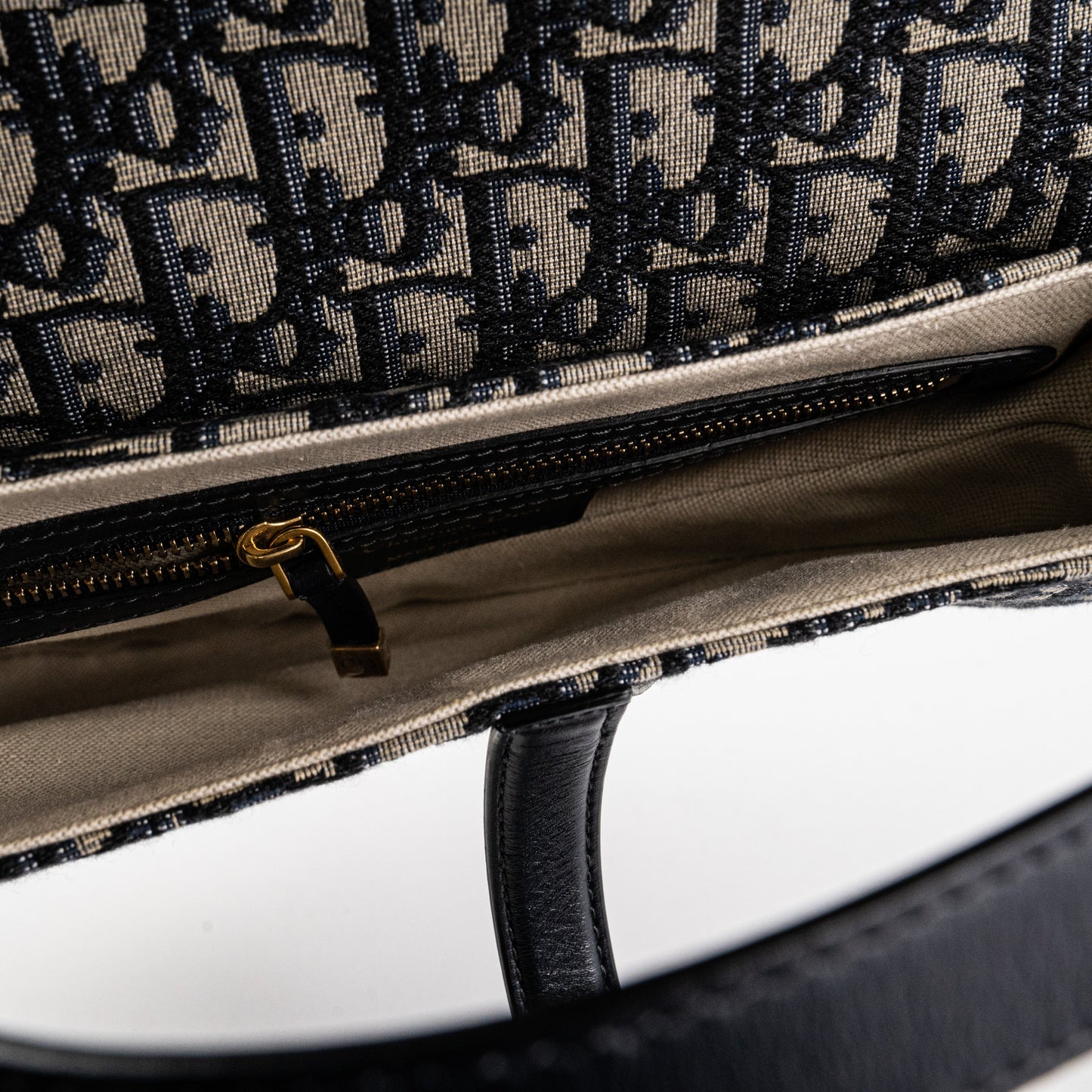 Christian Dior Saddle Oblique Shoulder Bag