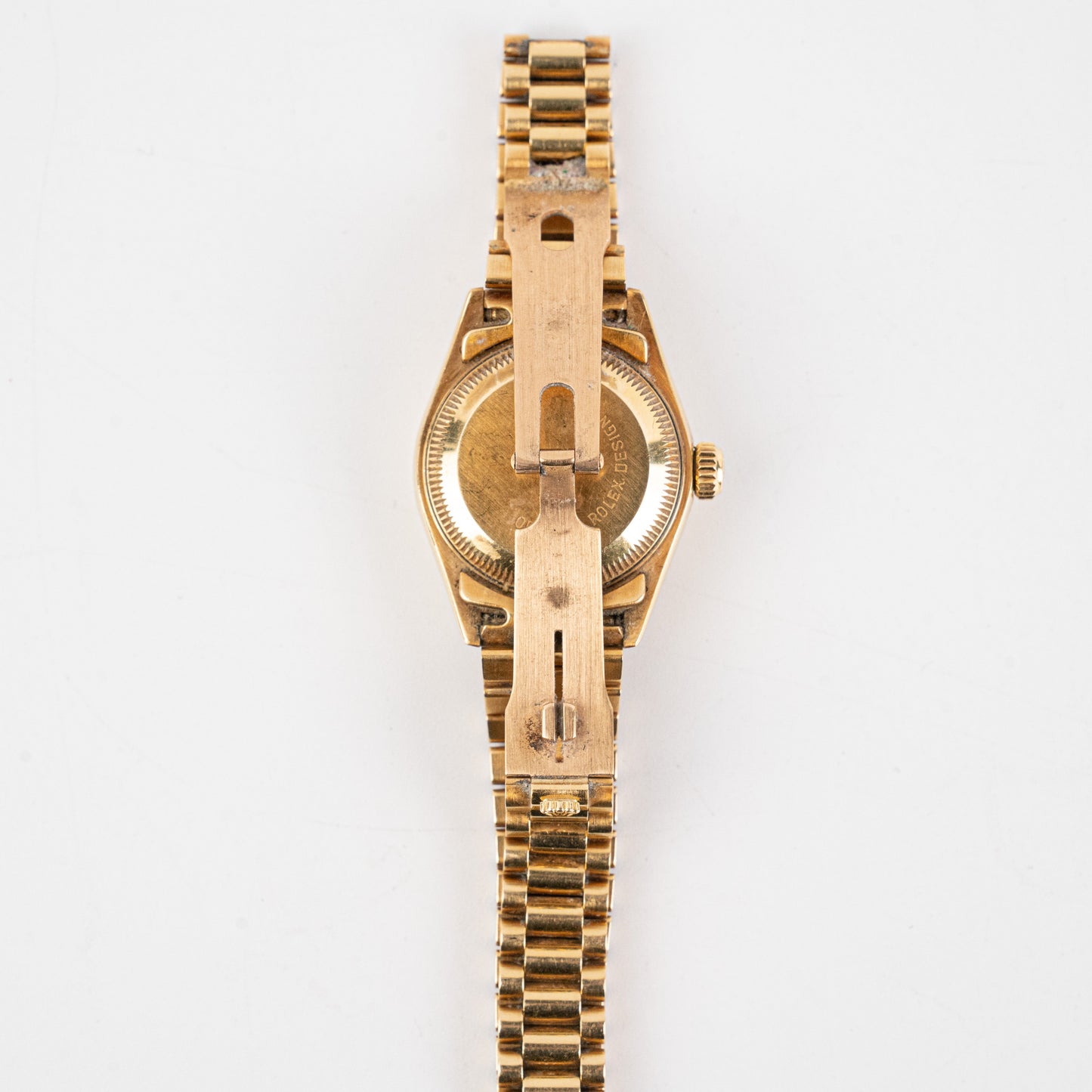 Rolex 26mm Gold with Diamond Watch