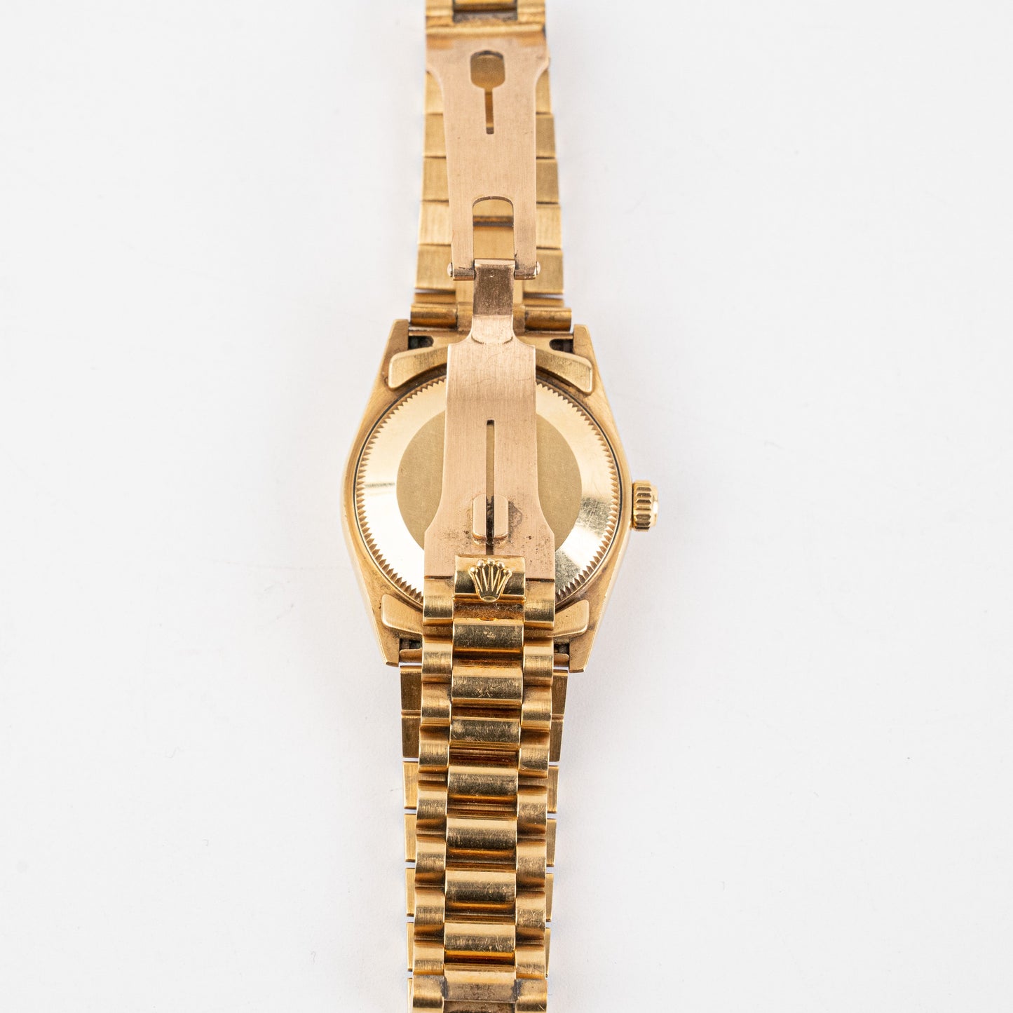 Rolex 31mm Gold with Diamonds Watch