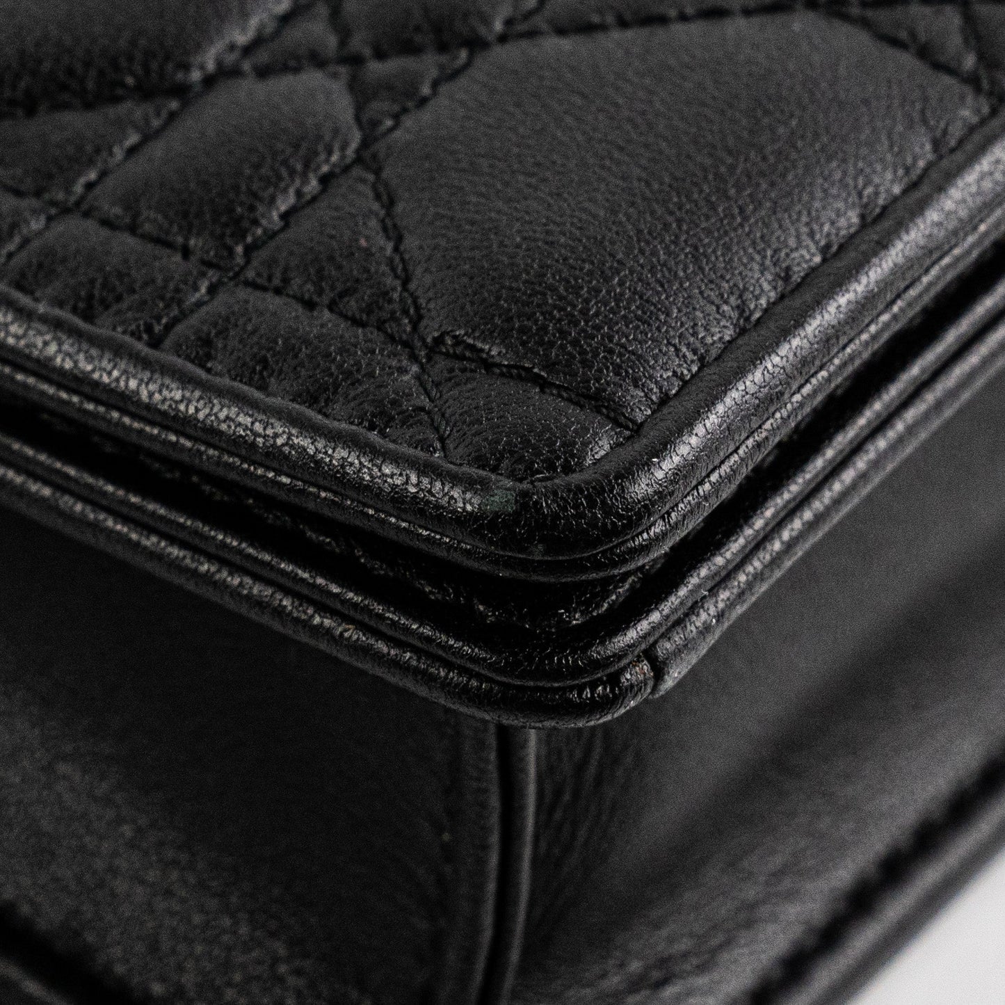 Christian Dior Lady Dior Pouch Black Crossbody Bag