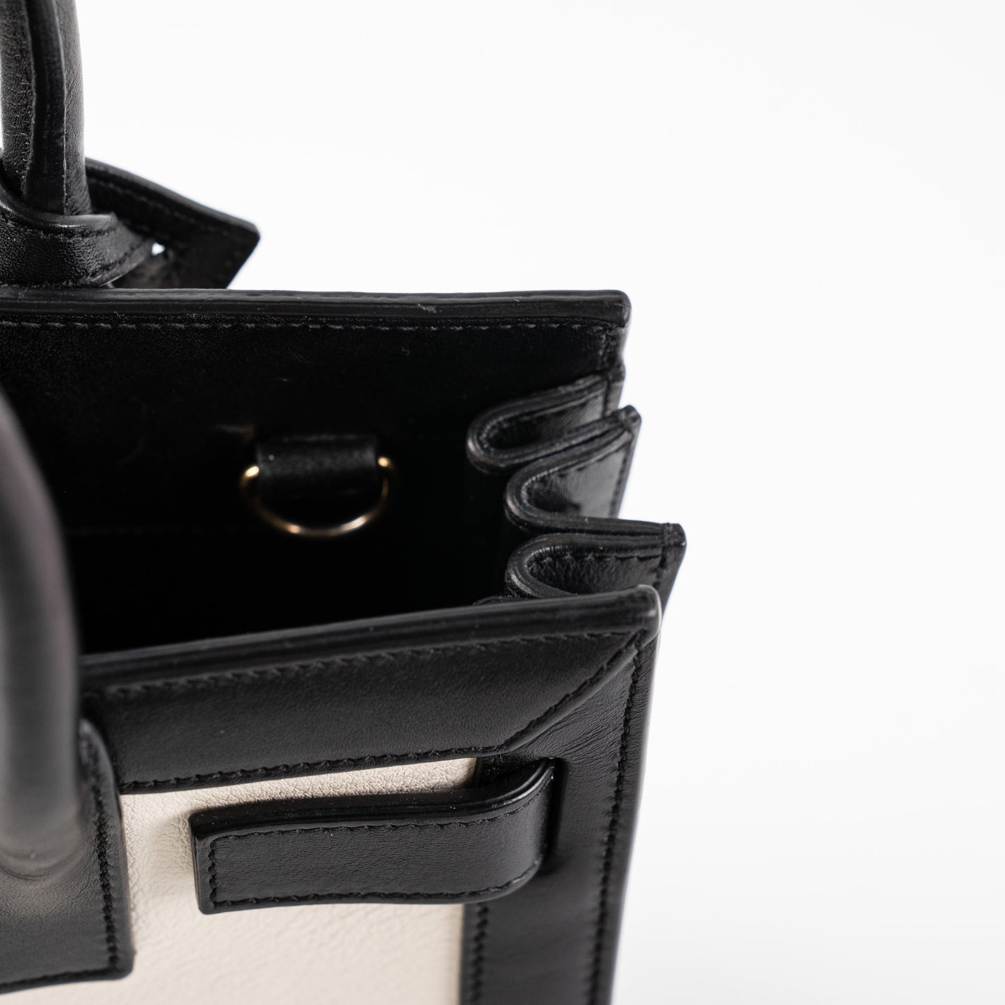 Saint Laurent Nano Sac de Jour Black/White