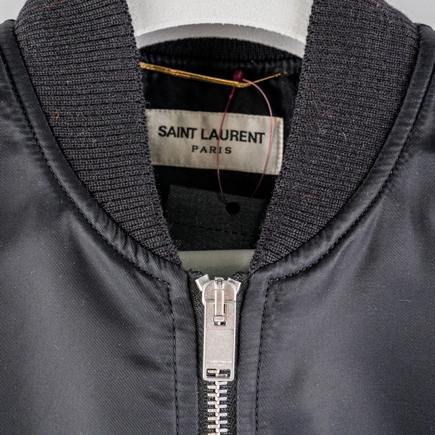 Saint Laurent Bomber Jacket Black Size 38
