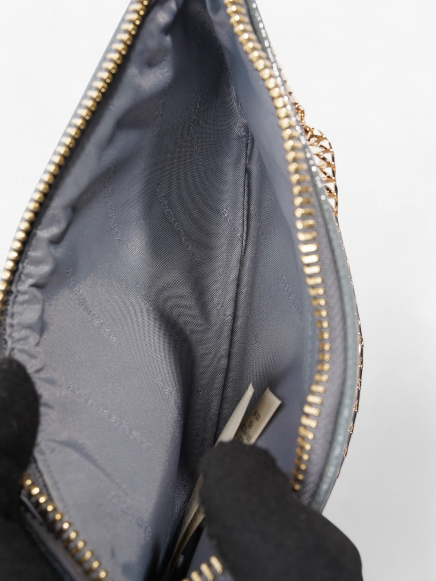 Burberry Clara Pochette Haymarket Check / Grey Canvas