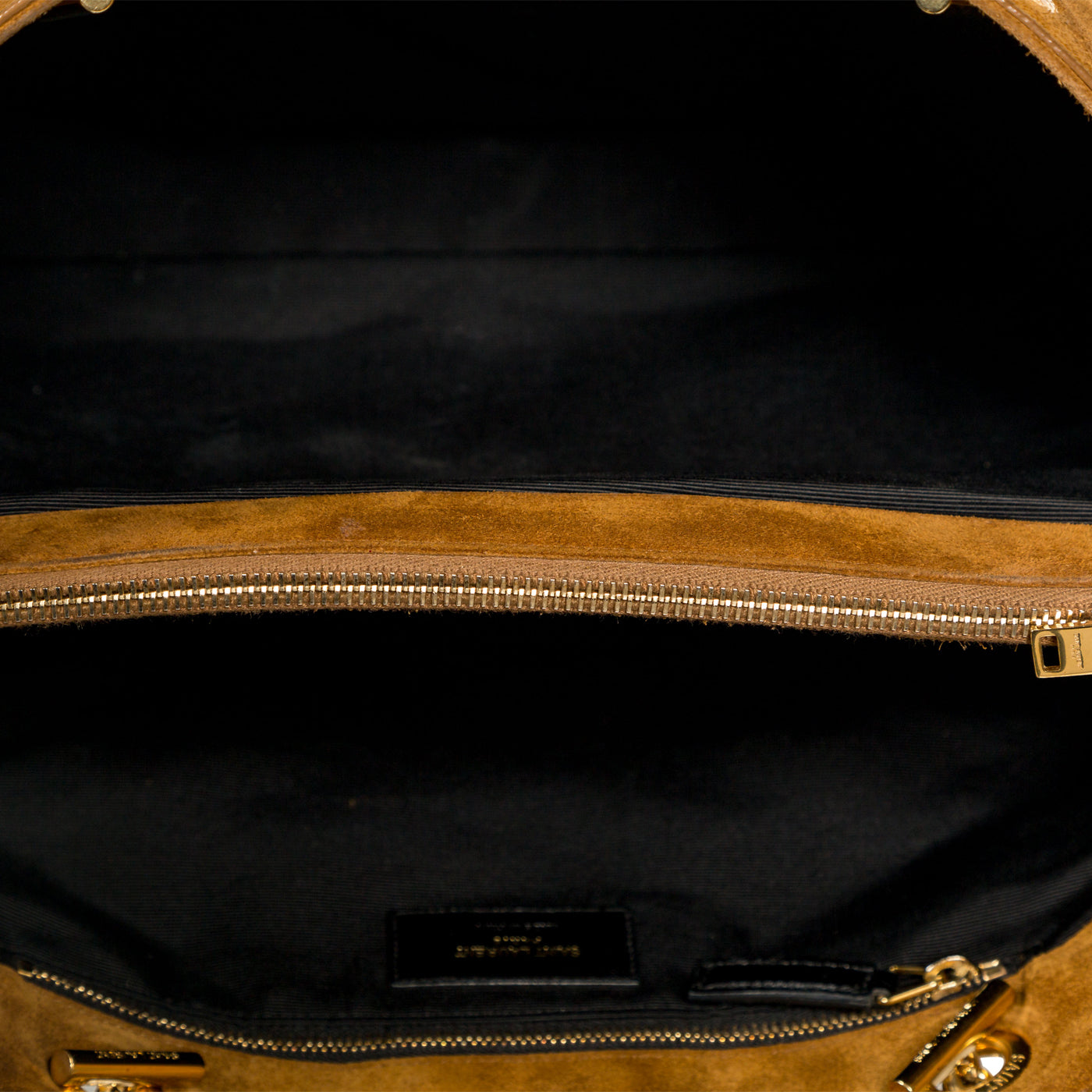 Saint Laurent Classic Monogram Shopper - Suede