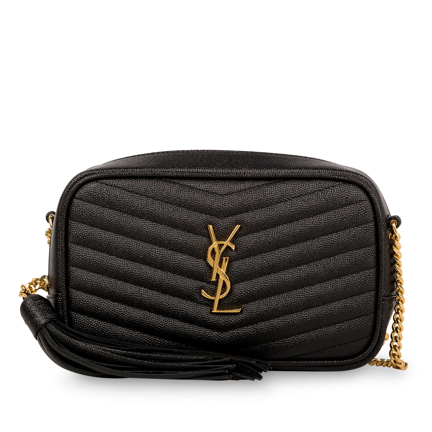 Saint Laurent Lou Mini Leather Crossbody bag