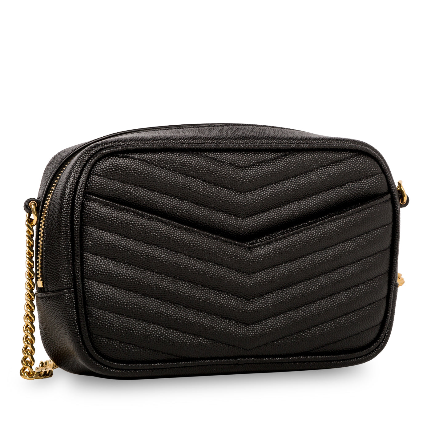 Saint Laurent Lou Mini Leather Crossbody bag