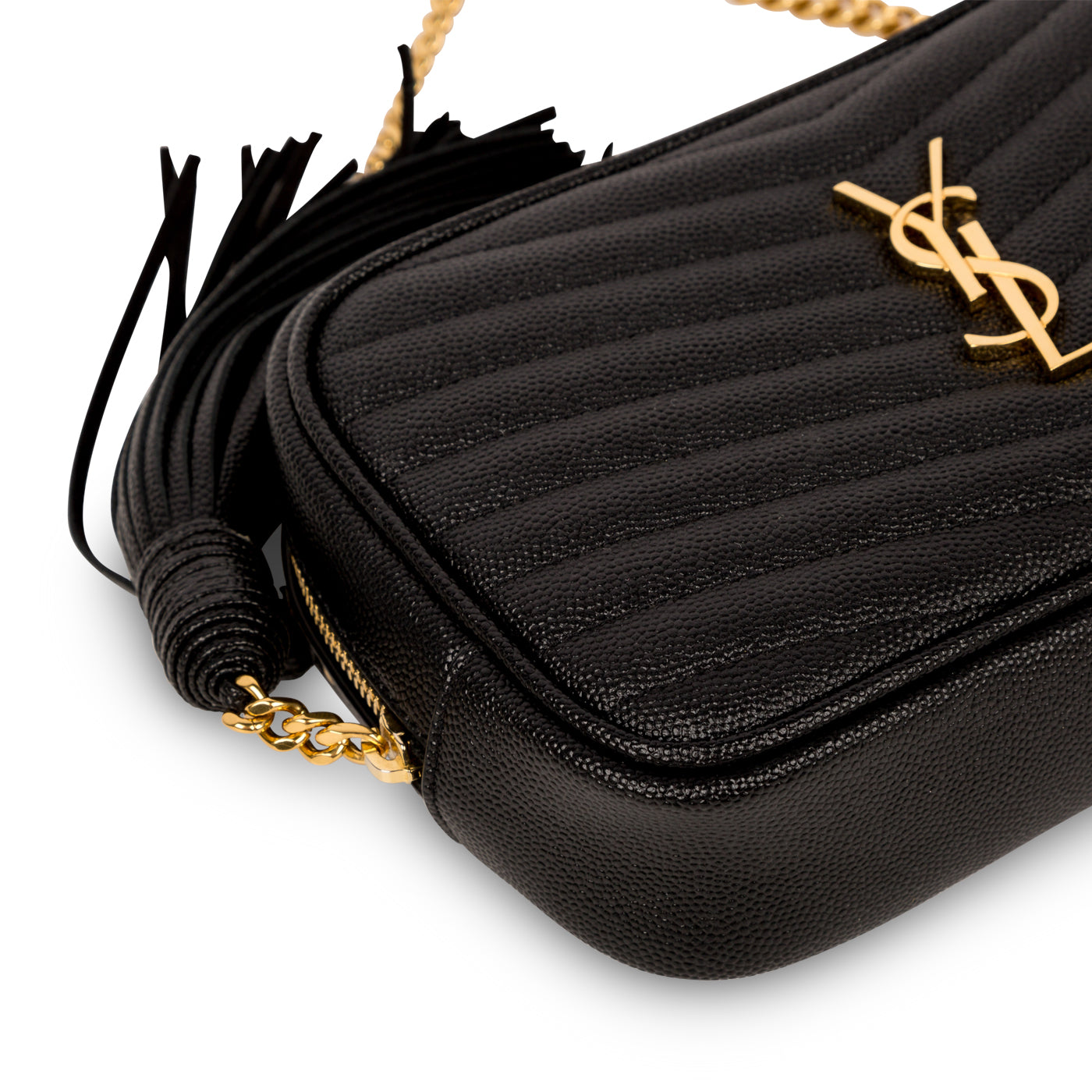 Saint Laurent Lou Mini Leather Crossbody bag