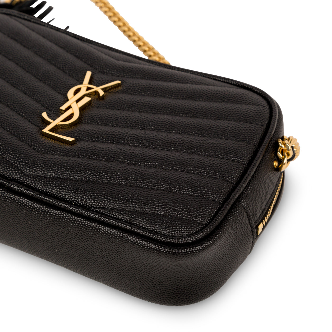 Saint Laurent Lou Mini Leather Crossbody bag