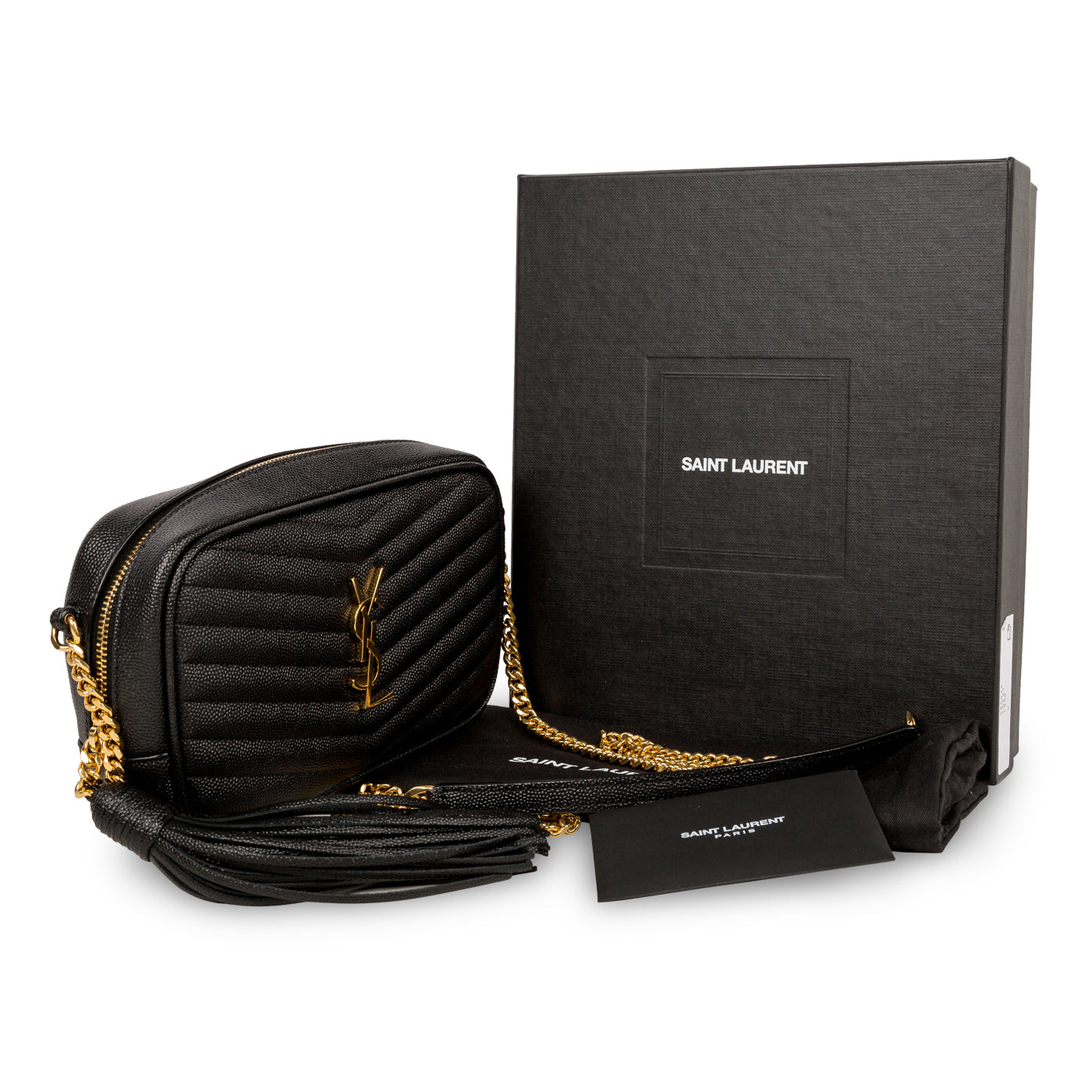 Saint Laurent Lou Mini Leather Crossbody bag