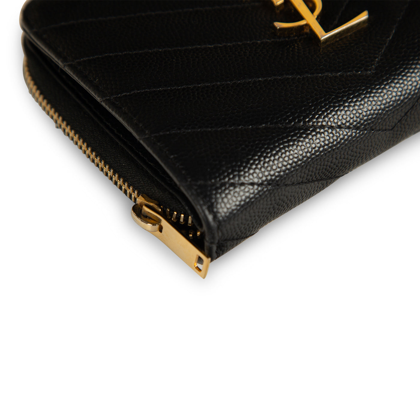 Saint Laurent Mini Compact Envelope Wallet