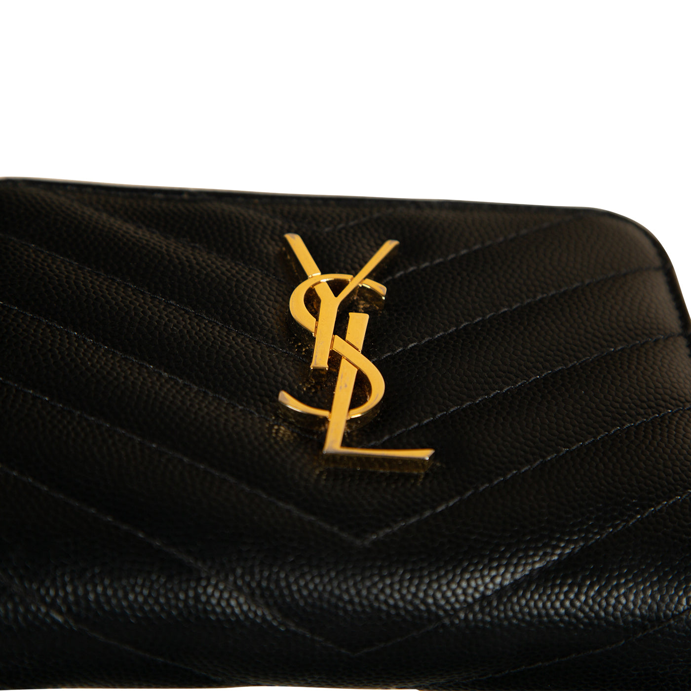 Saint Laurent Mini Compact Envelope Wallet