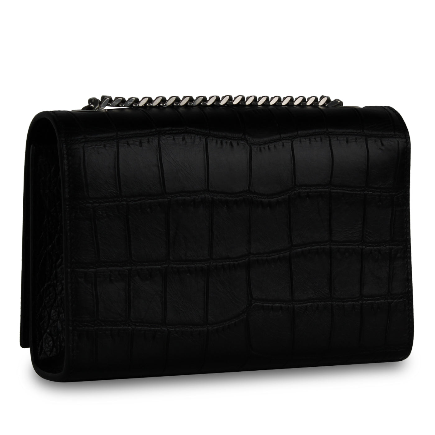 Saint Laurent Kate Tassel Bag - Croc Embossed