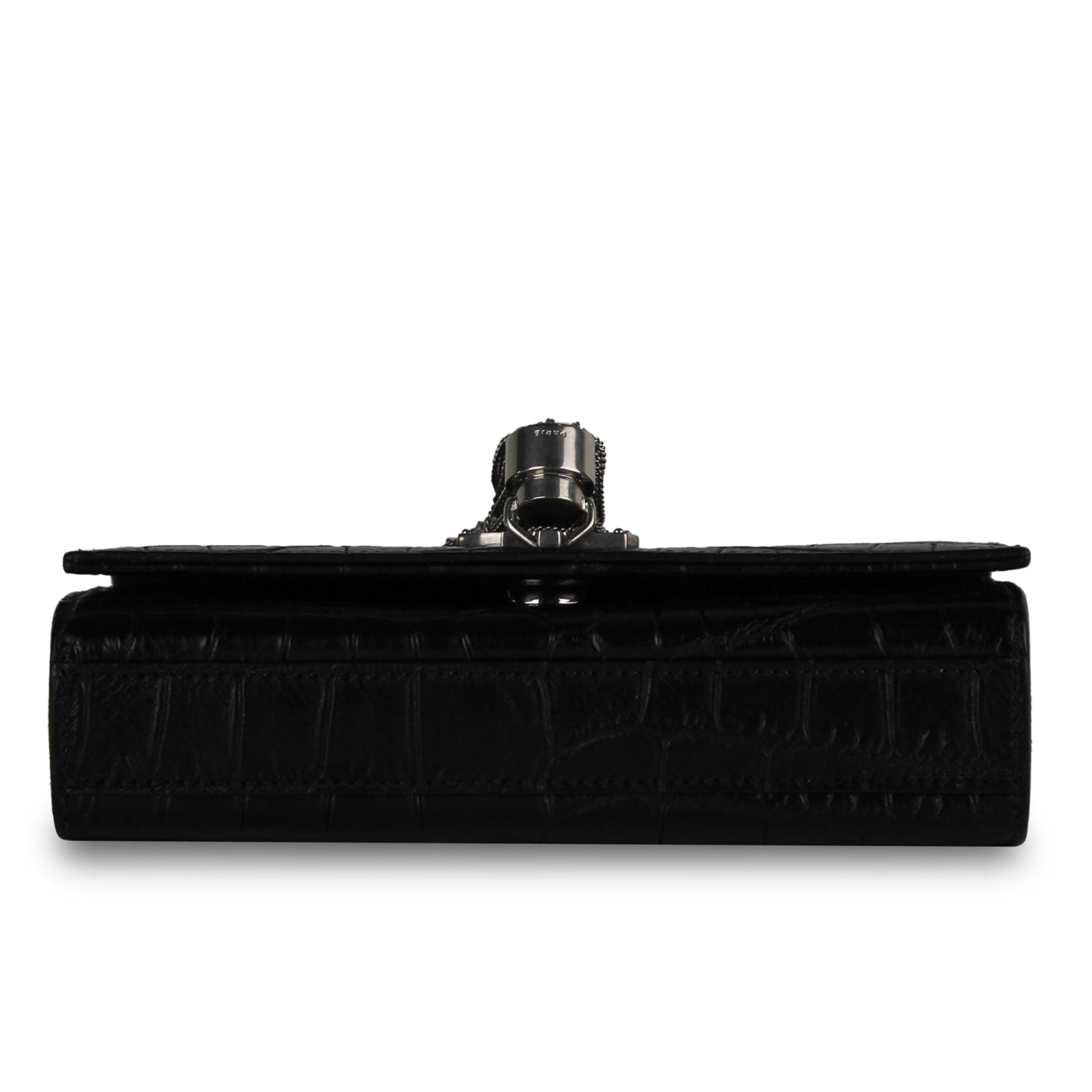 Saint Laurent Kate Tassel Bag - Croc Embossed