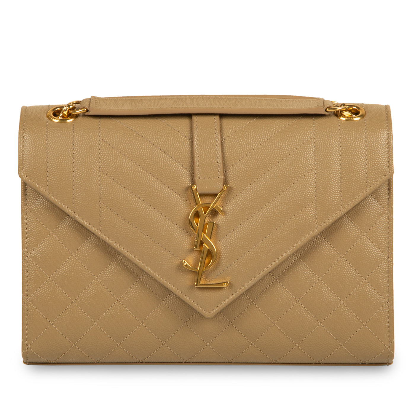 Saint Laurent Envelope Mix Matelasse Bag - Medium
