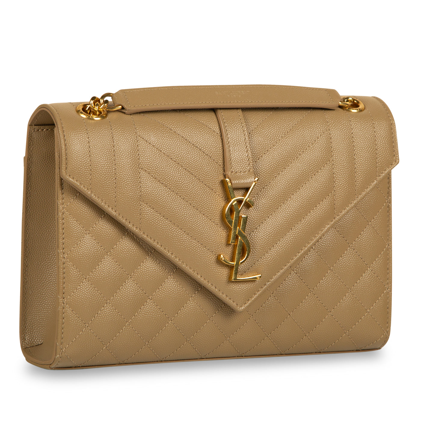 Saint Laurent Envelope Mix Matelasse Bag - Medium