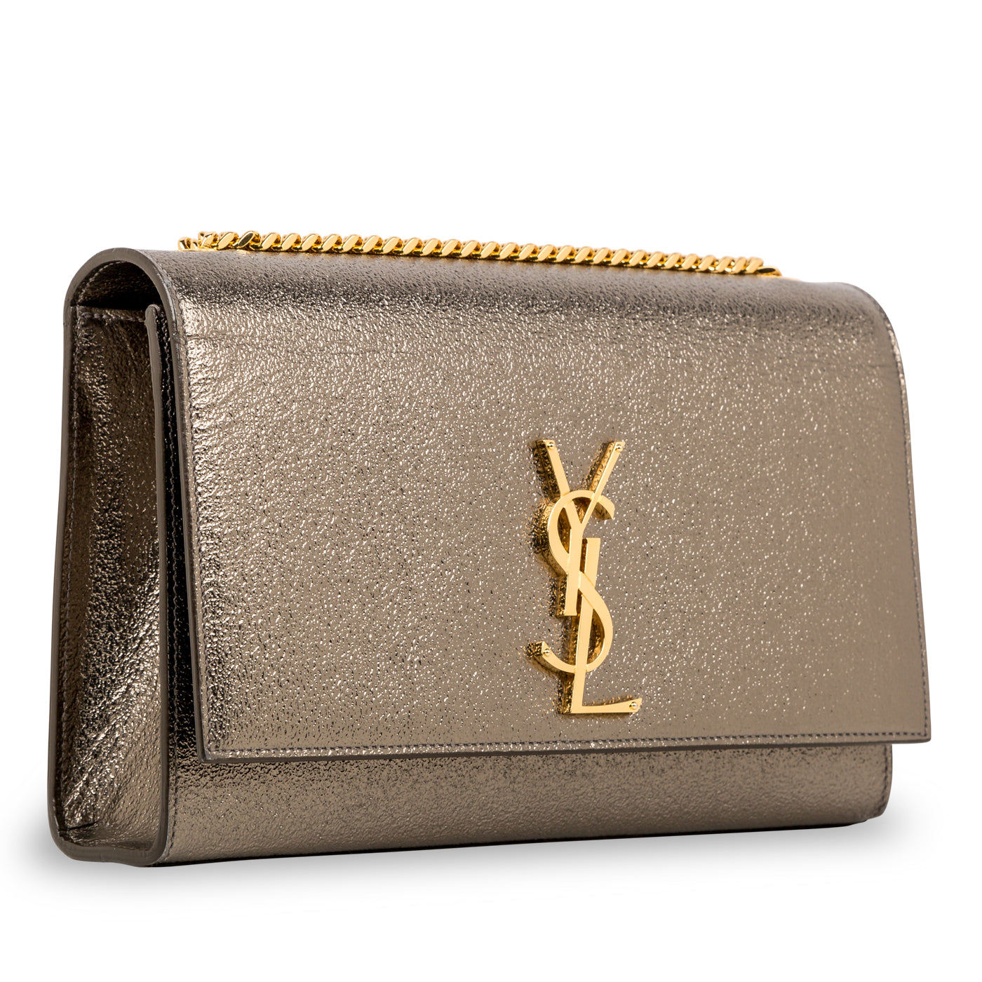Saint Laurent Medium Glitter Kate Bag