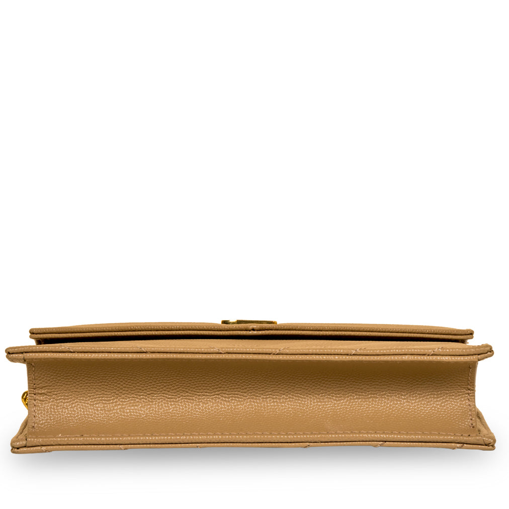 Saint Laurent Chevron Monogram Crossbody